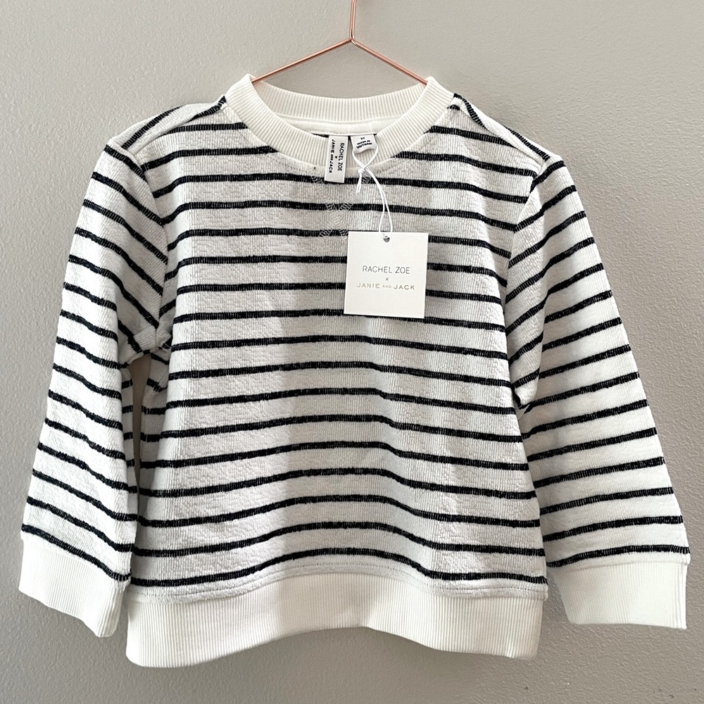Rachel Zoe x Janie and Jack striped pullover sweater